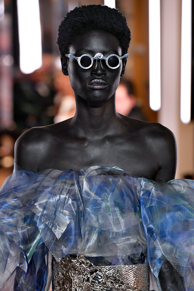Illustration for article titled His and Hers: In Paris, Balmain Debuts Contrasting Collections—and Blackface?